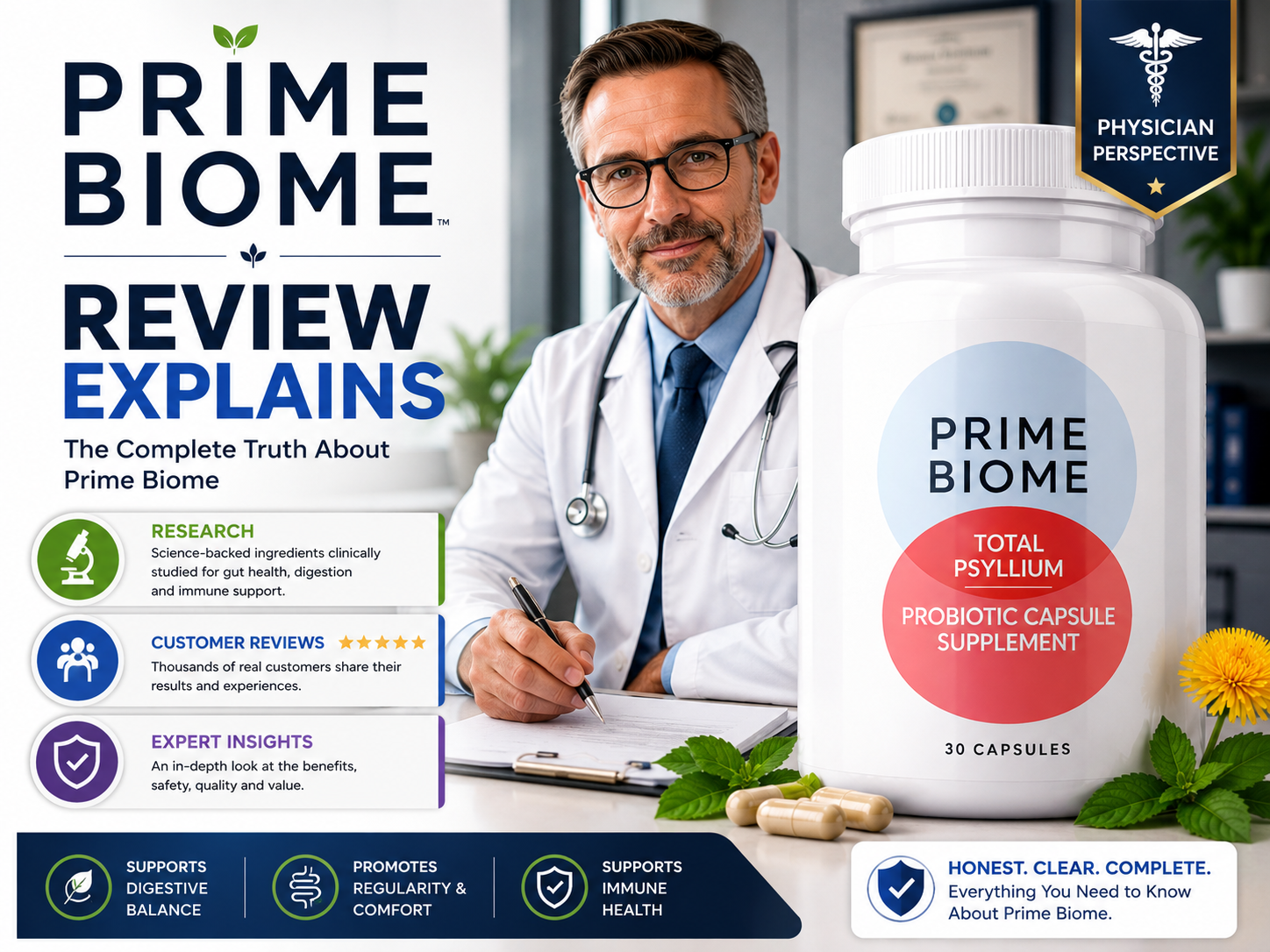 Prime Biome Reviews (2026): Physician Perspective
